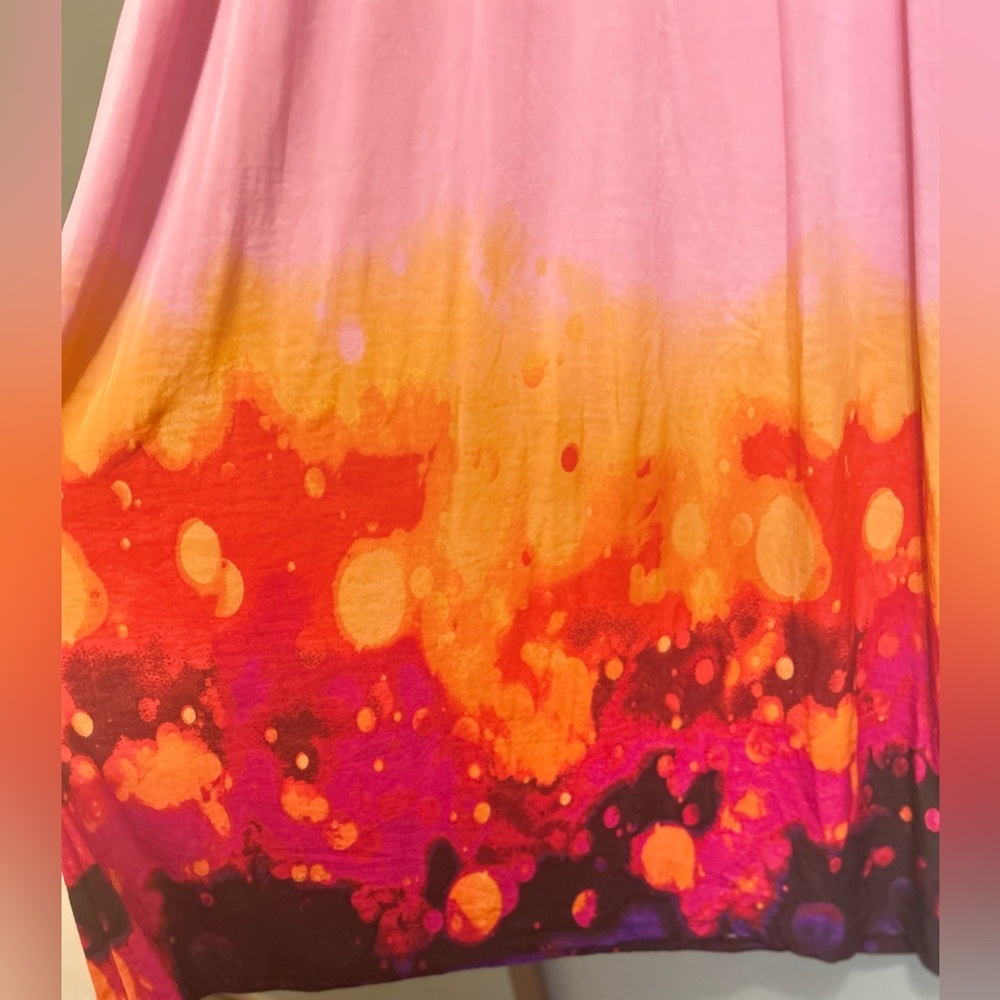 Women’s Summer Maxi Dress Size Small Boho Sundress Sleeveless Maxi Dress - Picture 9 of 13